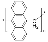 P9VAn 聚(9-乙烯基蒽) 荧光疏水高分子均聚物 Poly(9-vinyl anthracene)