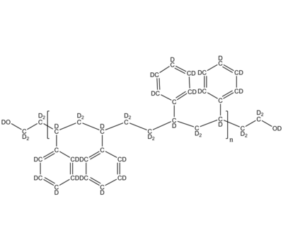 dPS-2OD 氘化聚苯乙烯-d8, α,ω-双氘羟基 Deuterated Poly(styrene-d8), α, ω-bis(deuteroxy)-terminated