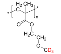 d3-PMEMA 氘化聚(甲氧基-d3甲基丙烯酸乙酯) Deuterated Poly(methoxy-d3 ethyl methacrylate)