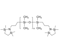 PDMS-2NH2 聚二甲基硅氧烷-双氨基((端基保护) Poly(dimethylsiloxane), α,ω-bis(amino)-terminated, protected end-group