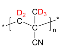 d5-PMACN 氘化聚(甲基丙烯腈-d5) 完全氘化 Deuterated Poly(methacrylonitrile-d5)