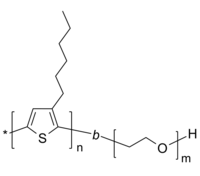 P3HT-PEO | P3HT-PEG 聚(3-己基噻吩-2,5-二基)-聚环氧乙烷 导电两亲性二嵌段共聚物