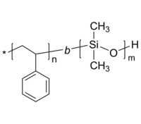 PS-PDMS(OH) 聚苯乙烯-聚二甲基硅氧烷 二嵌段共聚物 Poly(styrene)-b-Poly(dimethylsiloxane), ω-silanol-terminated
