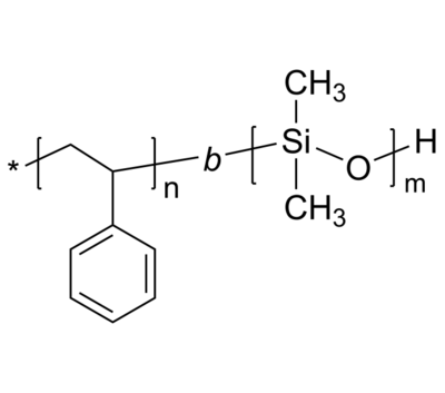 PS-PDMS(OH) 聚苯乙烯-聚二甲基硅氧烷 二嵌段共聚物 Poly(styrene)-b-Poly(dimethylsiloxane), ω-silanol-terminated