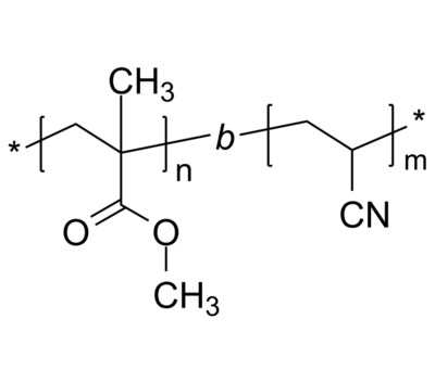 PMMA-PACN 聚甲基丙烯酸甲酯-聚丙烯腈 二嵌段共聚物 Poly(methyl methacrylate)-b-poly(acrylonitrile)
