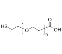 HS-PEG-COOH 乙基硫醇-聚乙二醇-羧基 Poly(ethylene glycol), (α-ethyl thiol, ω-carboxy)-terminated