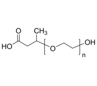 HO-PEG-COOH 羟基-聚乙二醇-羧基(异丁酸) Poly(ethylene glycol), (α-carboxy [isobutyric acid], ω-hydroxy)-term