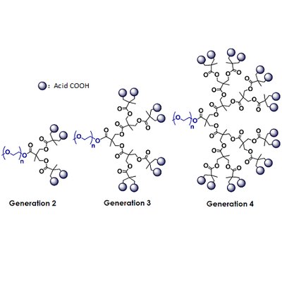 聚乙二醇-超支化树枝状酸 mPEG-树枝状酸 mPEG-Dendro Acid (PEG Dendrimer Acid)