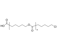 Cl-PCL-COOH 氯-聚己内酯-羧基 生物降解高分子 Poly(ε-caprolactone), (α-carboxy, ω-chloro)-terminated