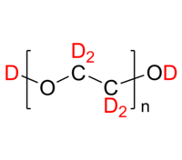 dPEO-2OD 氘化聚乙二醇-d4, 双氘氧基封端 Deuterated Poly(ethylene glycol-d4), α,ω-bis(deuteroxy)-terminated