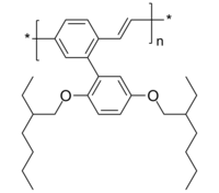 BEHP-PPV 聚对苯乙炔 导电高分子 Poly[2-(2′,5′-bis(2″-ethylhexyloxy)phenyl)-1,4-phenylenevinylene]