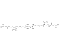 PMEOXZ-PDMS-PMEOXZ-2COOH 聚(2-甲基恶唑啉)-聚二甲基硅氧烷-聚(2-甲基恶唑啉)-双羧基 PMOXZ-PDMS-PMOXZ-2COOH ABA三嵌段共聚物