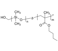 PDMS-PnBuMA 聚二甲基硅氧烷-聚甲基丙烯酸正丁酯 二嵌段共聚物 Poly(dimethylsiloxane)-b-poly(n-butyl methacrylate)