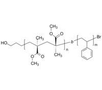 HO-PMMA-PS-Br 羟基-聚甲基丙烯酸甲酯-聚苯乙烯-溴基 间规 二嵌段共聚物 Poly(methyl methacrylate)-b-poly(styrene)