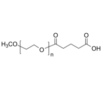 CH3O-PEG-GA 甲氧基-聚乙二醇-羧基(戊酸) Poly(ethylene glycol) methyl ether, ω-carboxy [glutaric acid]-term