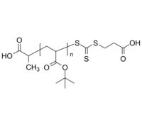 PtBuA-RAFT 聚丙烯酸叔丁酯-RAFT 双端羧基 大分子引发剂 Poly(tert-butyl acrylate), ω-RAFT-terminated