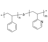 PS-P2VP 聚苯乙烯-聚(2-乙烯基吡啶) 两亲性二嵌段共聚物 Poly(styrene)-b-Poly(2-vinyl pyridine)
