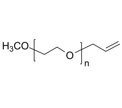 mPEG-Allyl 甲氧基-聚乙二醇-烯丙基 末端双键 Poly(ethylene glycol) methyl ether, ω-allyl-terminated