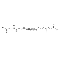 聚乙二醇-双(琥珀酰胺酸) SAA-PEG-SAA (Bifunctional PEG carboxylic acid, Succinamide Acid)