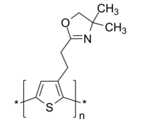 PTh-3-OXZ(HT) 聚(3-[2-(4,4-二甲基-4,5-二氢恶唑基)-乙基]-噻吩-2,5-二基) 导电高分子