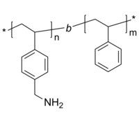 P4AMS-PS 聚(4-氨基甲基苯乙烯)-聚苯乙烯 两亲性二嵌段共聚物 Poly(4-aminomethyl styrene)-b-Poly(styrene)