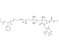PS-PEO-PHFBMA | PS-PEG-PHFBMA 聚苯乙烯-聚环氧乙烷-聚(七氟丁基甲基丙烯酸酯) ABC三嵌段共聚物