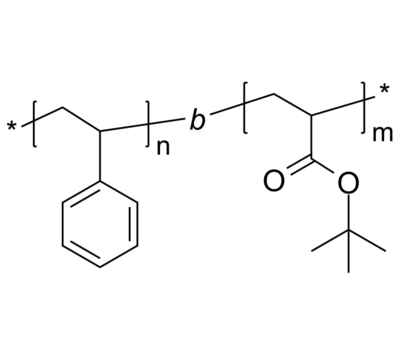 PS-PtBuA 聚苯乙烯-聚丙烯酸叔丁酯 二嵌段共聚物 Poly(styrene)-b-Poly(tert-butyl acrylate)
