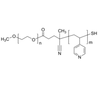 PEG-P4VP-SH 聚乙二醇-聚(4-乙烯基吡啶)-硫醇 二嵌段共聚物 Poly(ethylene oxide)-b-poly(4-vinyl pyridine)