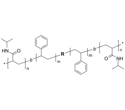 PNIPAM-PS-PNIPAM 聚(N-异丙基丙烯酰胺)-聚苯乙烯-聚(N-异丙基丙烯酰胺) ABA三嵌段共聚物