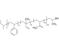 PSIPran-SH 聚苯乙烯共异戊二烯-硫醇 无规共聚物 Poly(styrene-co-1,2-isoprene-co-3,4-isoprene), ω-thiol-terminated