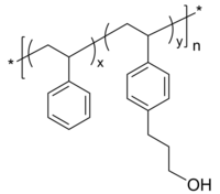 PSSpropanol 聚苯乙烯共-(4-[3-羟丙基]苯乙烯) 无规共聚物 Poly(styrene-co-4-[3-hydroxypropyl]styrene), random