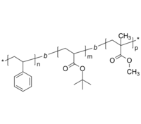 PS-PtBuA-PMMA 聚苯乙烯-聚丙烯酸叔丁酯-聚甲基丙烯酸甲酯 ABC三嵌段共聚物
