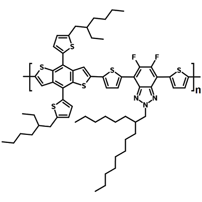 J52 聚二氟己基癸基苯并三唑-噻吩-噻吩基苯并双噻吩-噻吩 交替共聚物 导电高分子 OPV Luminosyn 导电聚合物