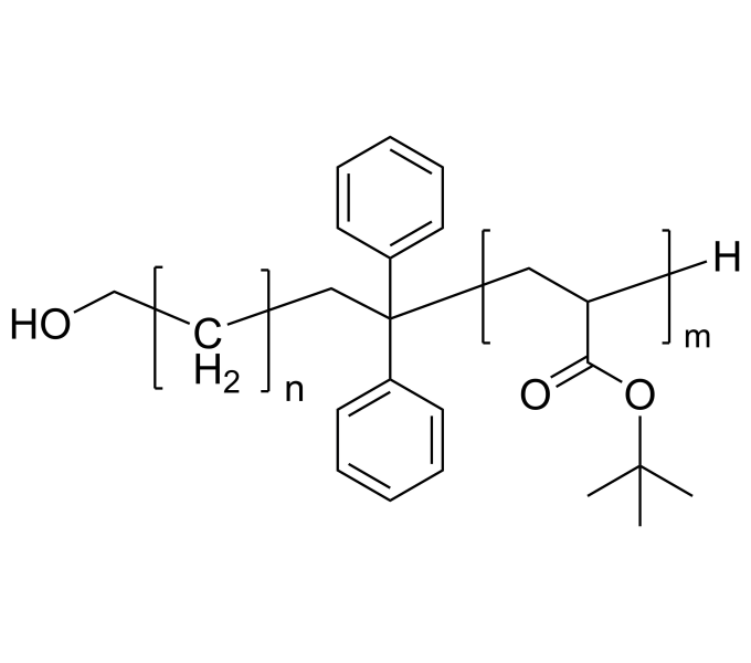 PM-PtBuA 聚亚甲基-聚丙烯酸叔丁酯 二嵌段共聚物 Poly(methylene)-b-poly(tert-butyl acrylate)