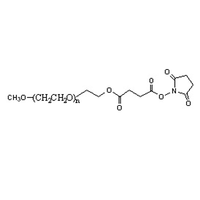 聚乙二醇-琥珀酰亚胺琥珀酸酯 mPEG-SS (PEG-NHS: Succinimidyl Succinate ester)