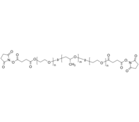 PEO-PPO-PEO-2NHS 聚乙二醇-聚丙二醇-聚乙二醇-双琥珀酰亚胺琥珀酸酯 ABA三嵌段共聚物 泊洛沙姆Pluronic衍生物