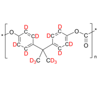 d14PC 氘化聚(双酚A-d14-碳酸酯) 氘化缩合高分子 Deuterated Poly(Bisphenol A-d14 carbonate)