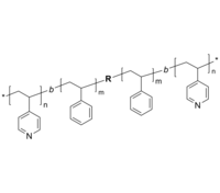 P4VP-PS-P4VP 聚(4-乙烯基吡啶)-聚苯乙烯-聚(4-乙烯基吡啶) ABA三嵌段共聚物