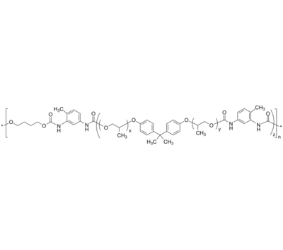 PU: TDI-BPAPO-BDL 聚氨酯 交替共聚物 缩合高分子 Polyurethane: TDI-BPAPO-BDL