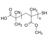 HOOC-PMMA-SH 羧基-聚甲基丙烯酸甲酯-硫醇 Poly(methyl methacrylate), (α-carboxy, ω-thiol)-terminated