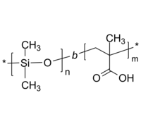 PDMS-PMAA 聚二甲基硅氧烷-聚甲基丙烯酸 两亲性二嵌段共聚物 Poly(dimethylsiloxane)-b-poly(methacrylic acid)