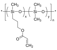 PAcPrMSDMSran 聚丙烯氧丙基甲基硅氧烷共二甲基硅氧烷 无规共聚物Poly(acryloxypropylmethylsiloxane-co-dimethylsiloxane), random