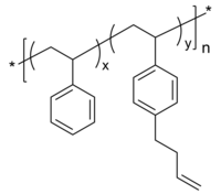 PSSbutene 聚苯乙烯共(4-[1-丁烯]-苯乙烯) 无规共聚物 Poly(styrene-co-4-[1-butene]-styrene), random