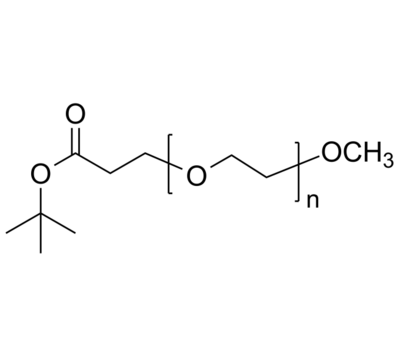 mPEG-COOC4H9 甲氧基-聚乙二醇-叔丁酯 Poly(ethylene glycol) methyl ether, α-(tert-butyl ester)-terminated