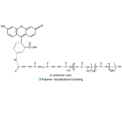 PLGA-FL 聚乙丙交酯-荧光素 荧光标记生物降解高分子 Poly(lactide-co-glycolide)-Fluorescein