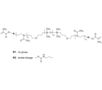 MA-PMOXZ-PDMS-PMOXZ-MA 聚(2-甲基恶唑啉)-聚二甲基硅氧烷-聚(2-甲基恶唑啉)-双甲基丙烯酸酯 双端双键 ABA三嵌段共聚物