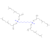 4-Arm Polyfarnesene 4臂星形-聚法尼烯/聚金合欢烯 Poly(1,4-farnesene), 4-arm star polymer, nonsym
