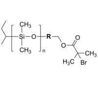 PDMS-Br 聚二甲基硅氧烷-溴基 Poly(dimethylsiloxane), ω-bromo-terminated