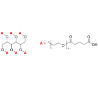 6-Arm PEG-COOH 6臂星形-聚乙二醇-羧基 Poly(ethylene oxide), carboxy-terminated 6-arm star