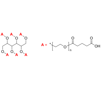 6-Arm PEG-COOH 6臂星形-聚乙二醇-羧基 Poly(ethylene oxide), carboxy-terminated 6-arm star